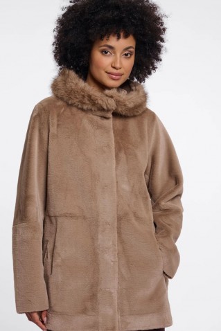 mans coat rino & pelle toffee