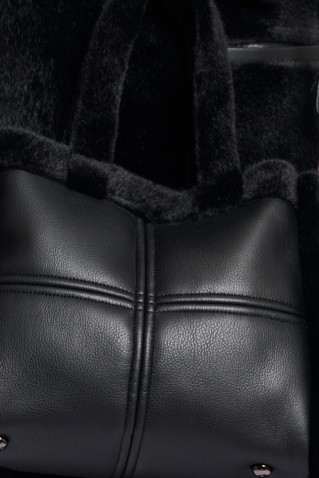 jasha bag rino & pelle black