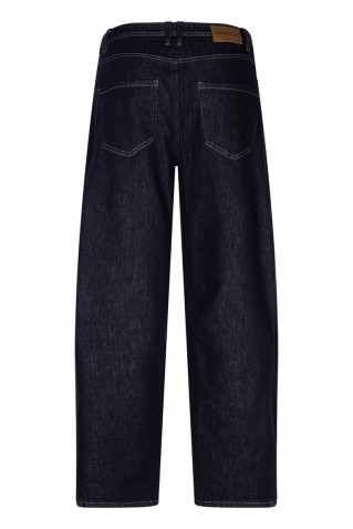 cayla jeans red button dark blue