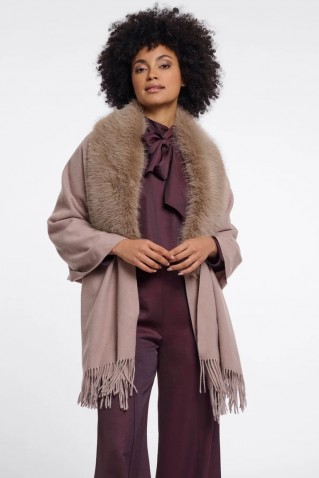 wendy cape rino & pelle mocha latte