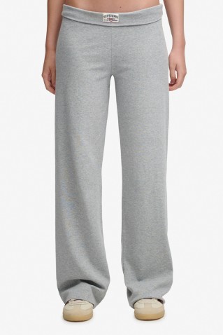 fold over jogger pants superdry & co grey
