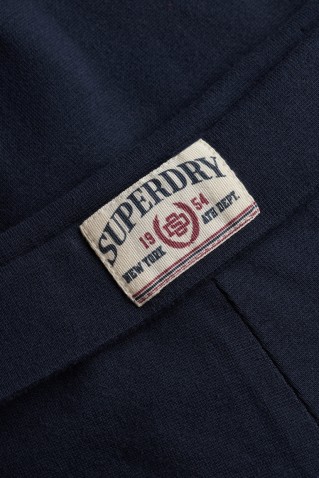 fold over jogger pants superdry & co blue