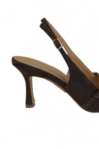 charlie δερματινη γοβα sochic shoes brown