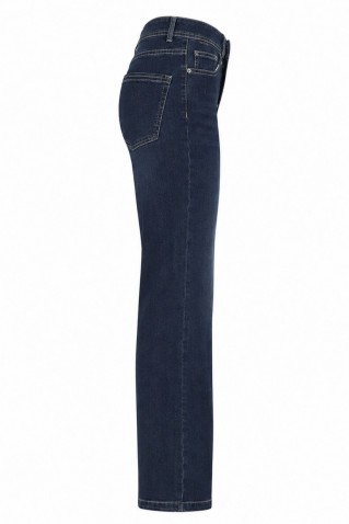 colette 5 pocket jeans red button