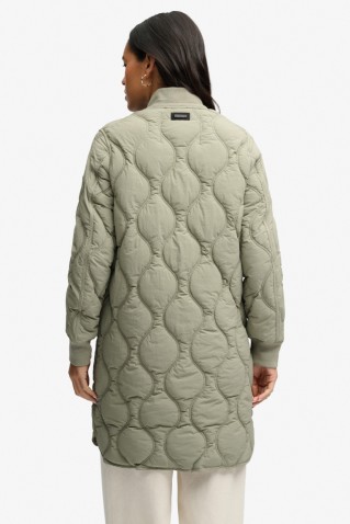 long onion quilt liner jacket superdry & co khaki