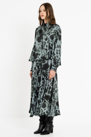 satin print shirt philosophy