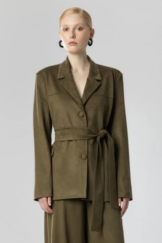 blazer moutaki khaki