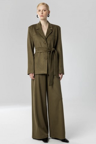 blazer moutaki khaki