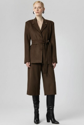 blazer moutaki brown