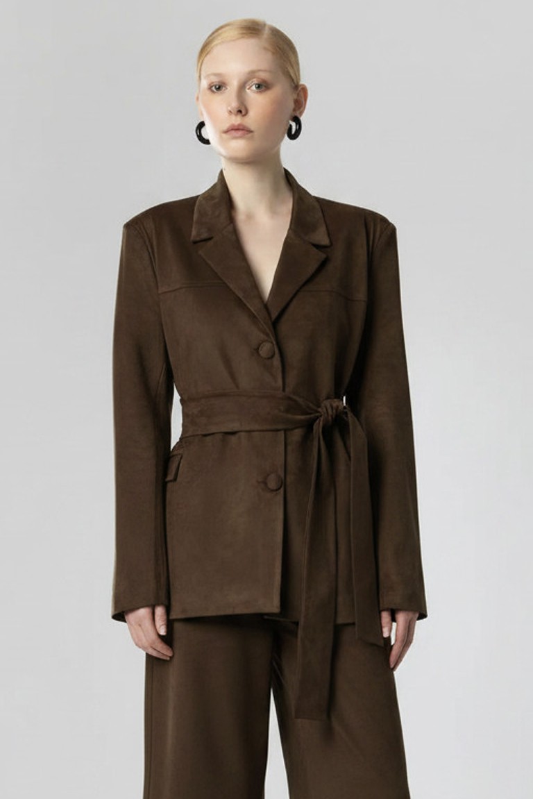 σακακι moutaki brown