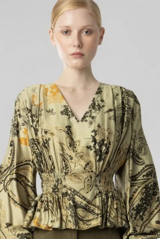 printed top moutaki