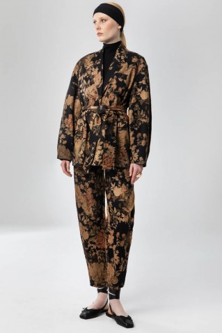 printed trousers moutaki