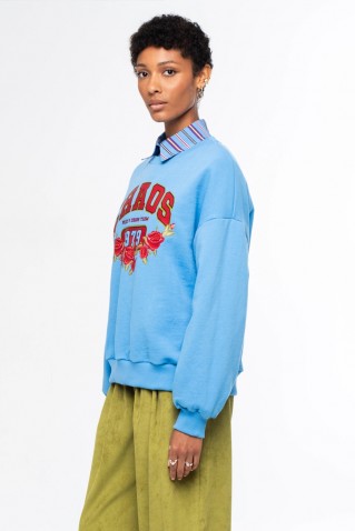 old-school sweater peace & chaos