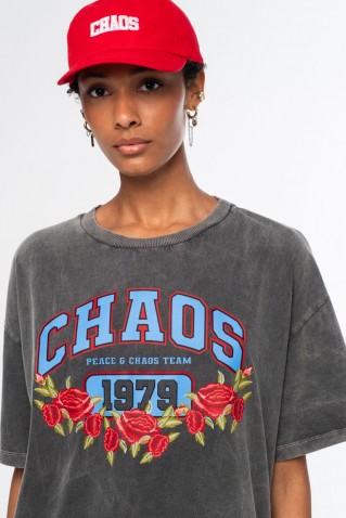 old-school t-shirt peace & chaos