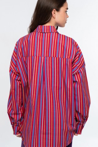 regensy shirt peace & chaos red