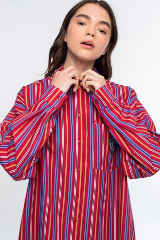 regensy shirt peace & chaos red