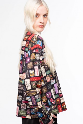 rebel top peace & chaos