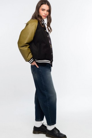 oxford denim pants peace & chaos