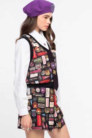 rebel vest peace & chaos