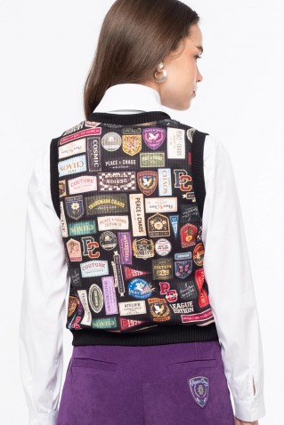 rebel vest peace & chaos