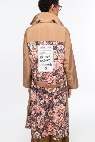 librarian trenchcoat peace & chaos