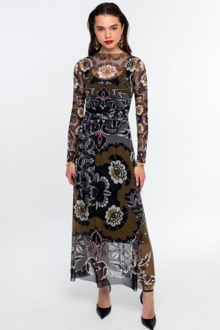 bloom long dress peace & chaos