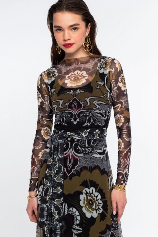 bloom long dress peace & chaos