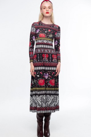 flora long dress peace & chaos