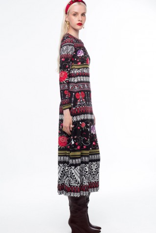 flora long dress peace & chaos