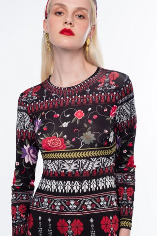 flora long dress peace & chaos