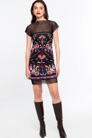 emblem dress peace & chaos