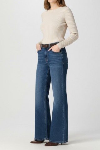colette & belt jeans red button