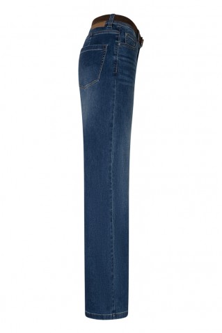 colette & belt jeans red button