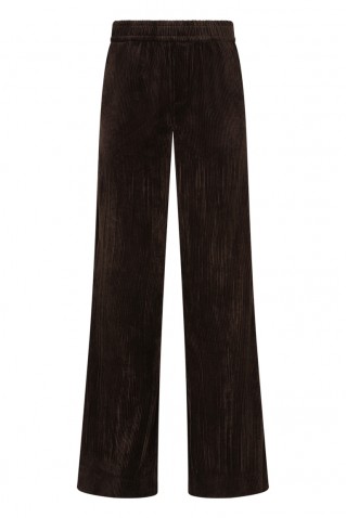 claudette 8w soft cord παντελονι red button espresso
