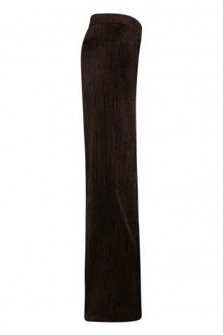 claudette 8w soft cord παντελονι red button espresso