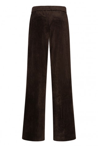 claudette 8w soft cord παντελονι red button espresso