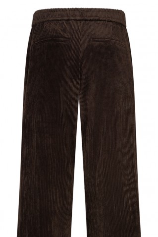 claudette 8w soft cord παντελονι red button espresso