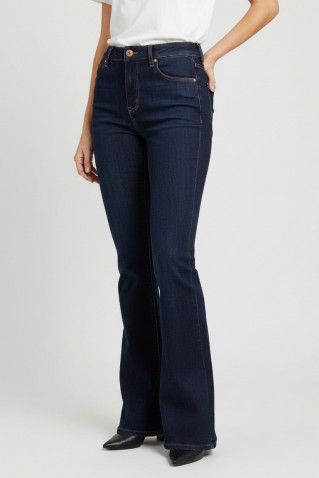 bibette soft denim παντελονι τζιν red button