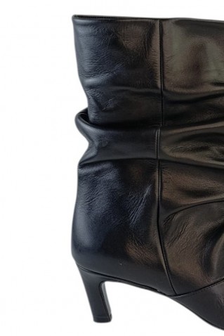sorena leather boots sochic shoes black
