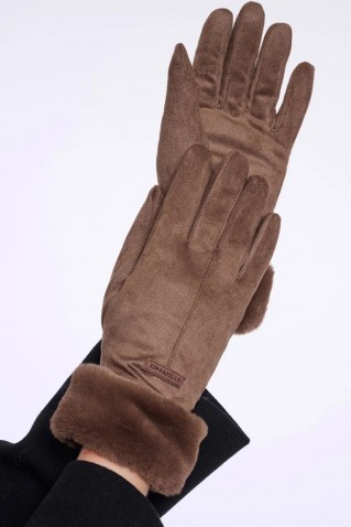 danzo gloves rino & pelle brown russet