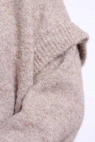odean pullover rino & pelle mocha latte