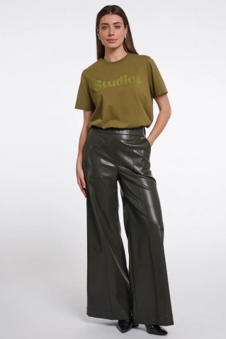 therese trousers rino & pelle hunter green