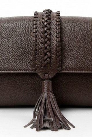 leather bag wine