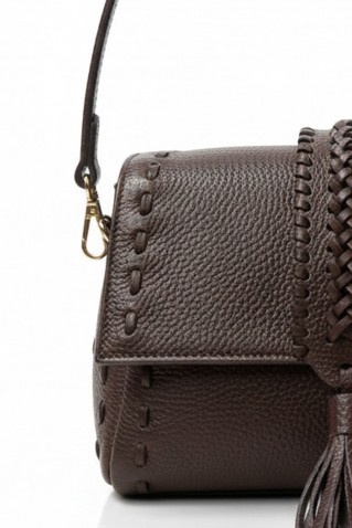 leather bag wine