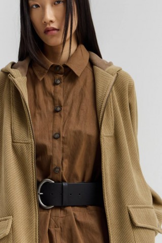 stan hooded jacket namaste camel