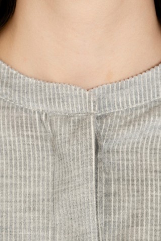 corduroy melange shirt philosophy grey