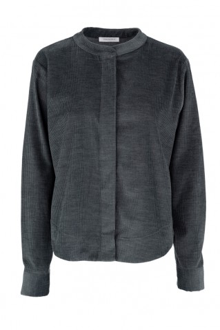 corduroy melange shirt philosophy anthracite