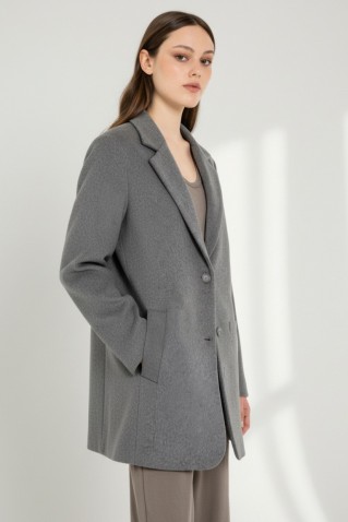 wool blazer philosophy grey