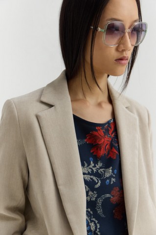pattie blazer namaste cream