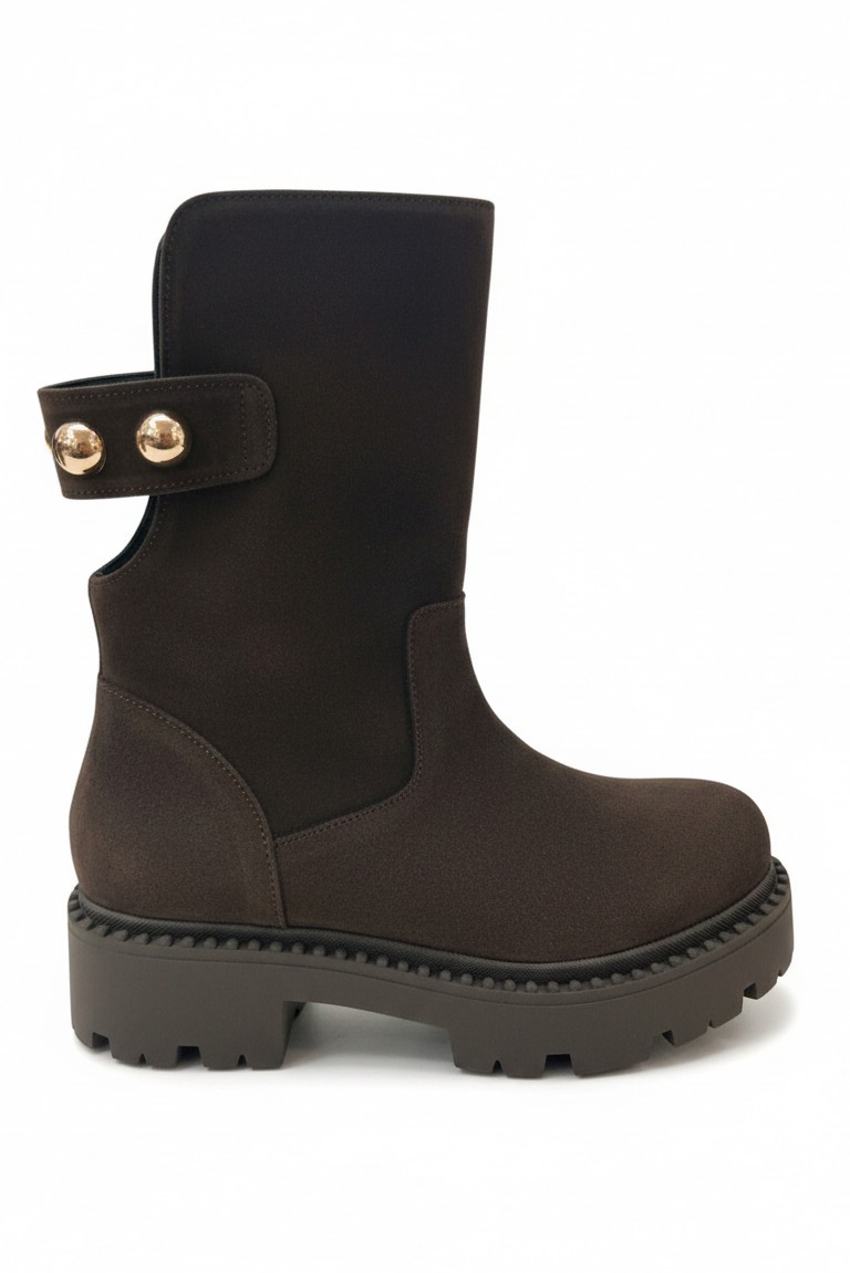 laris leather boots sochic shoes